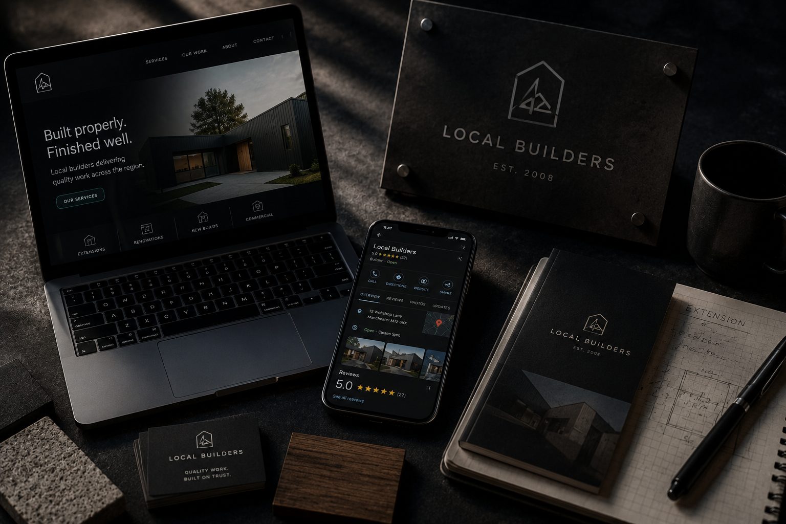 Customers do not separate your website, signs, reviews and social presence. They experience one business.
